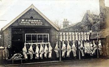 The shop of W J Hobbs about 1905 [Z1306/126]